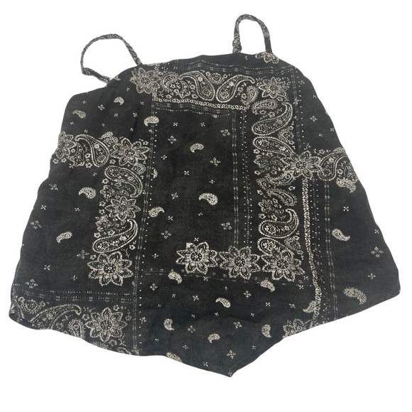 Abercrombie Kids girls bandana top, soft fabric and lined, pointed front. - Picture 1 of 3